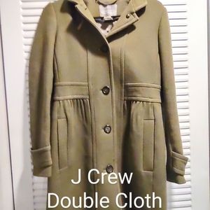 J. crew Double Cloth Coat